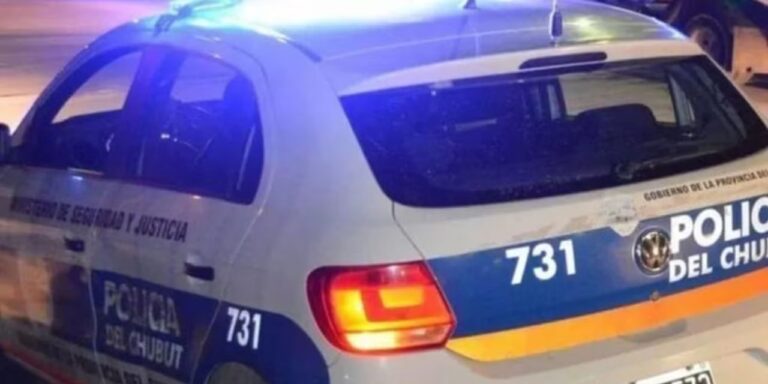 Policía de Chubut en operativo nocturno en Trelew