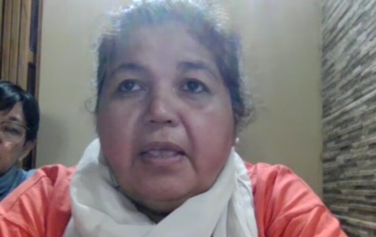 Fotografía de Leticia Huichaqueo, exministra de Desarrollo Social de Chubut