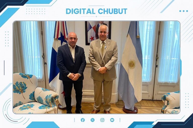 Gustavo Sastre y Juan Luis Correa Esquivel durante la reunión en Buenos Aires