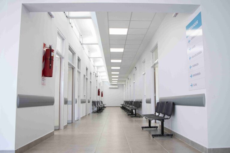 Hospital de Villa Gesell donde ingresó la menor sin vida