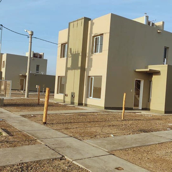 Viviendas sociales del IPV en Trelew
