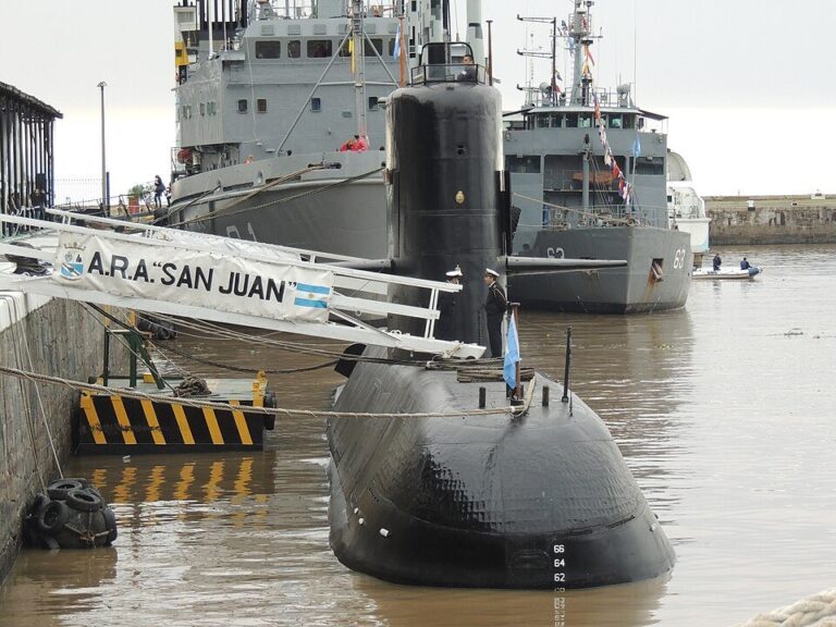 Tribunal Oral Federal de Santa Cruz en Río Gallegos durante el juicio por el hundimiento del ARA San Juan