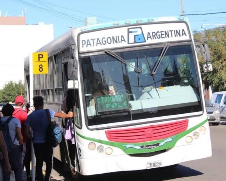 Mapa del nuevo recorrido de la línea 8 de SolBus en Comodoro Rivadavia