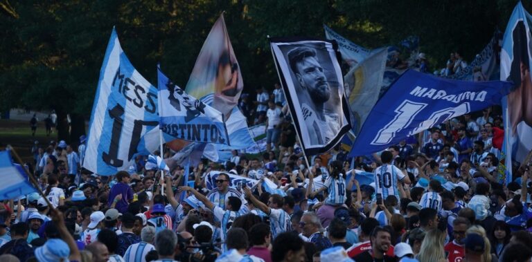 Operativo de seguridad en Atlanta para la semifinal Argentina-Inglaterra
