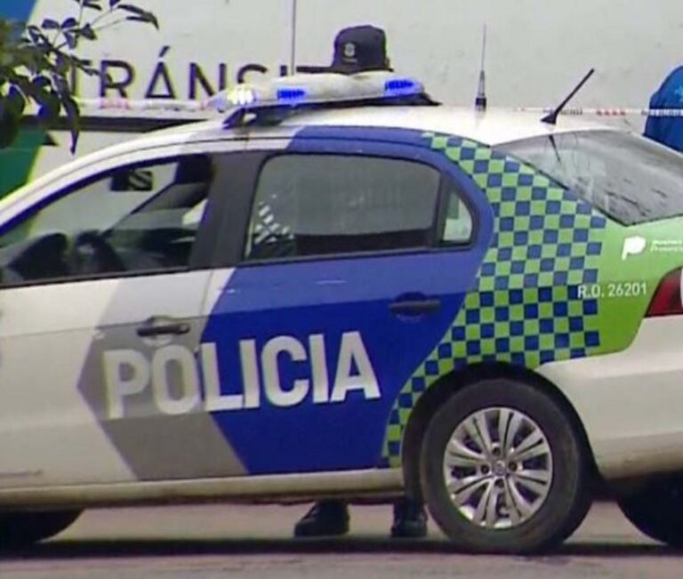 Escena del crimen en Ezpeleta