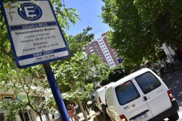 Espacio de carga y descarga en el Bajo de Neuquén
