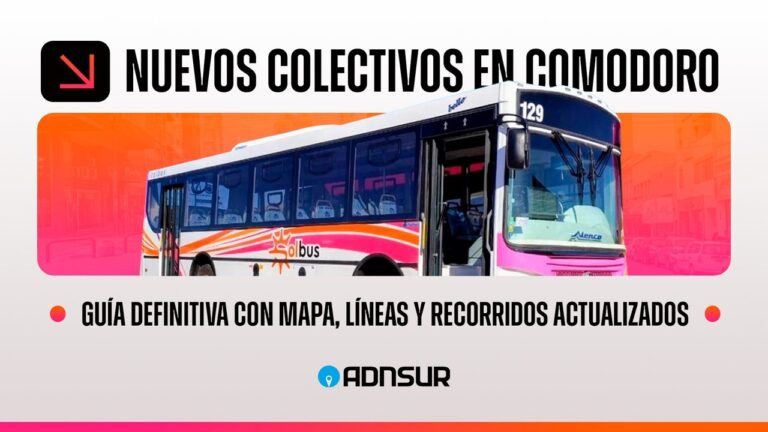 Colectivo Sol Bus en Comodoro Rivadavia