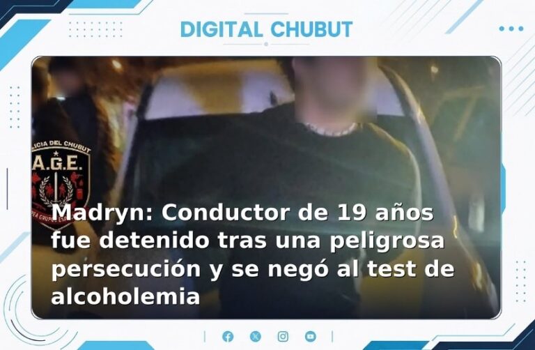 Vehículo Renault Kangoo secuestrado por la policía en Puerto Madryn tras persecución