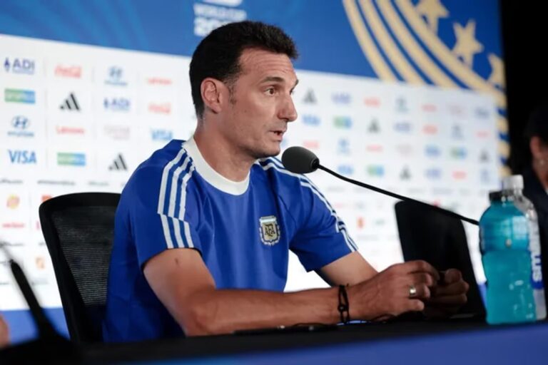 Lionel Scaloni en conferencia de prensa previa a la semifinal del Mundial 2026