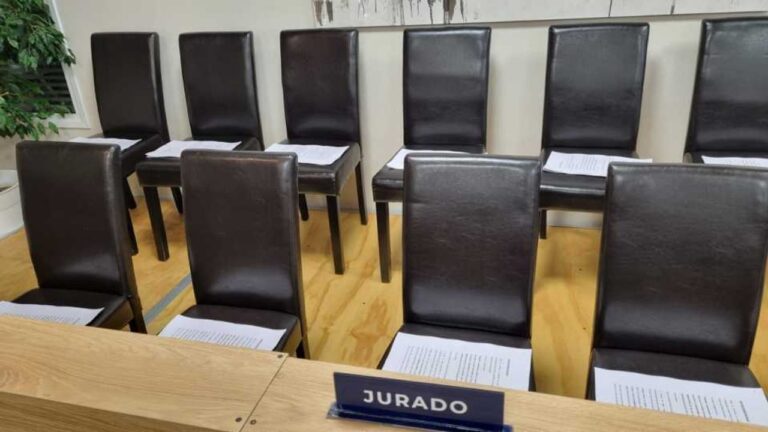 Imagen de la sede judicial de Esquel donde se realizará el juicio por jurados