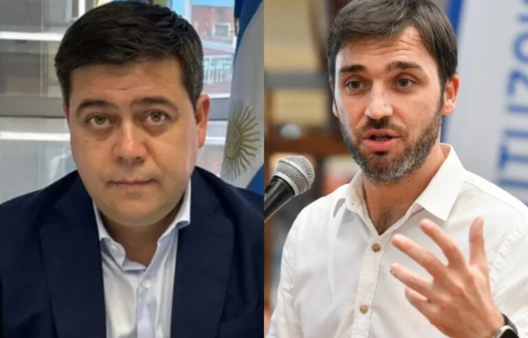 Captura de pantalla de publicación en red social X de César Treffinger y Maira Frías compartiendo artículo de TN sobre Ignacio Torres