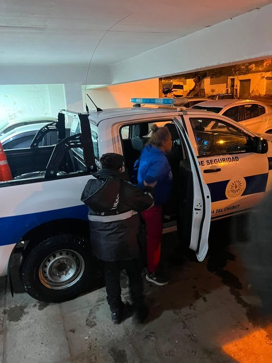 Fachada del Casino Club en Comodoro Rivadavia