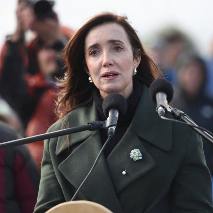 Victoria Villarruel en un acto oficial