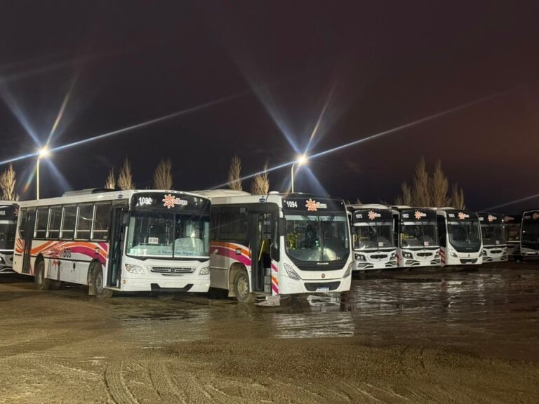 Colectivo de SolBus en Comodoro Rivadavia