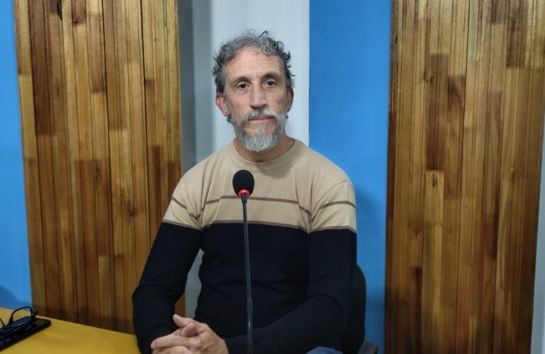Martín Pena, secretario general de ATECh, en un video institucional