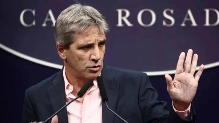 Luis Caputo, ministro de Economía de Argentina