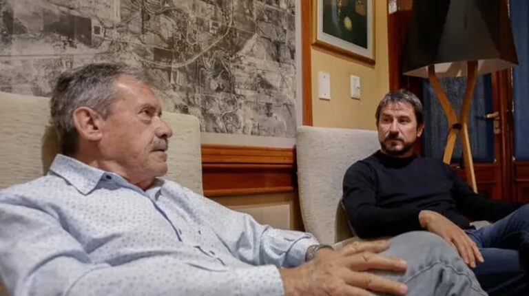 Carlos Maestro y Gerardo Merino en un acto político