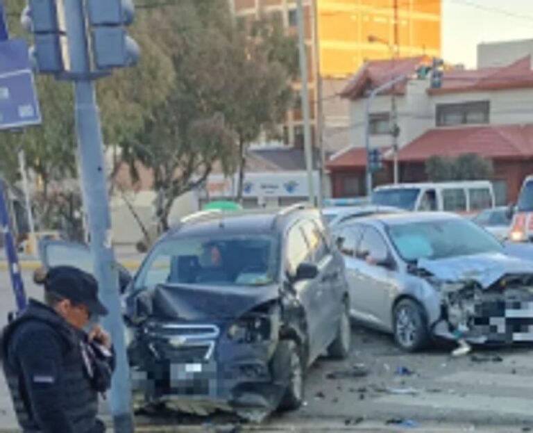 Intersección de avenida Alsina y Ameghino en Comodoro Rivadavia