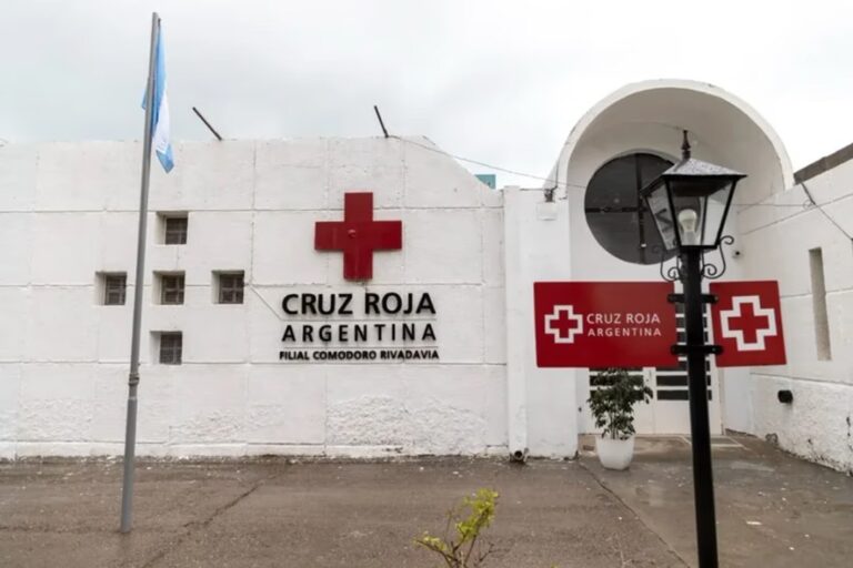 Sede de la Cruz Roja Argentina en Comodoro Rivadavia