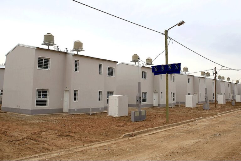 Viviendas de la Cooperativa 127 Hectáreas en Chubut