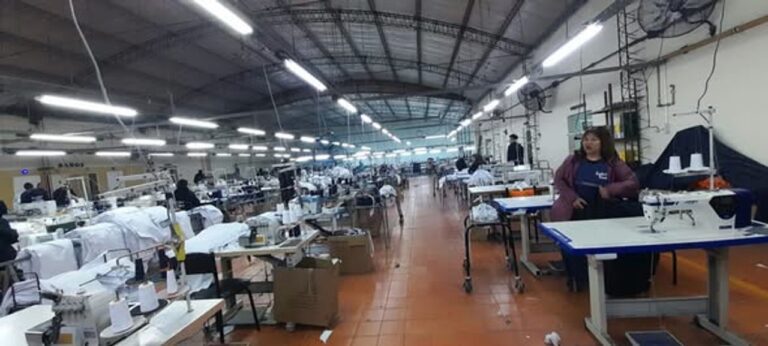 Fábrica textil Sabri en Recreo, Catamarca