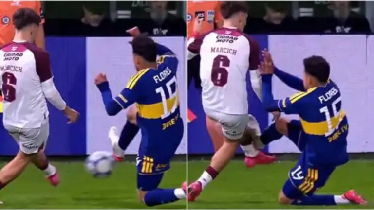 Árbitro de video Germán Delfino en la cabina VAR