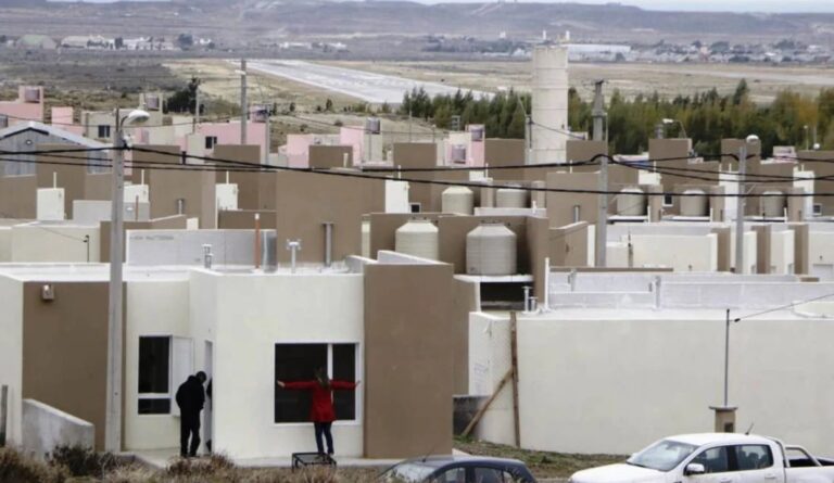 Viviendas del barrio 80 Viviendas en Comodoro Rivadavia