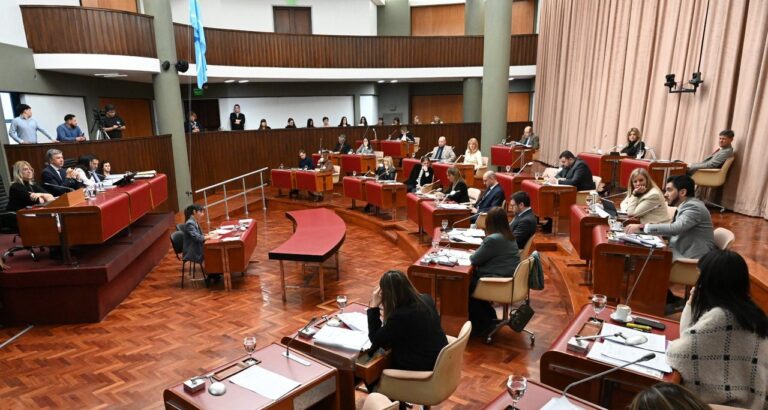 Sesión de la Legislatura de Chubut