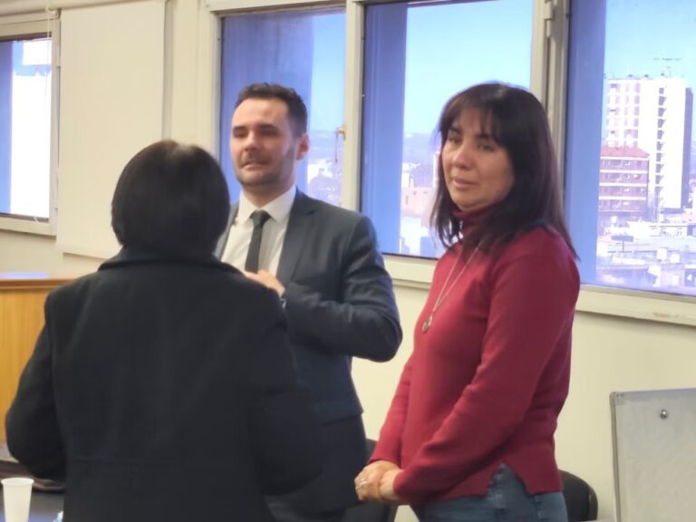 Roxana Ortega, maestra absuelta en Trelew