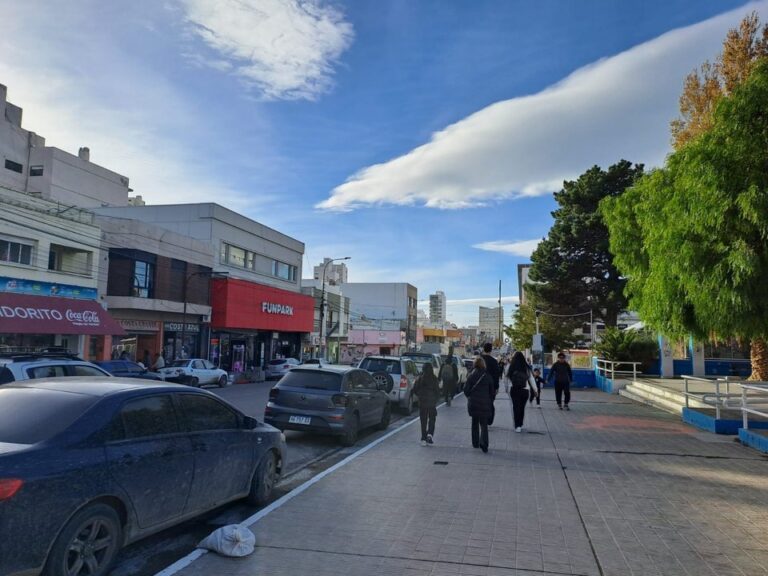 Cielo nublado en Comodoro Rivadavia