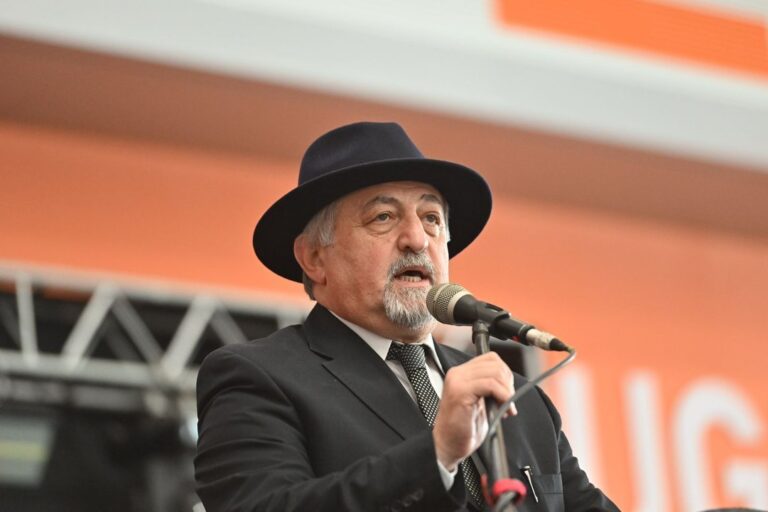 Othar Macharashvili, intendente de Comodoro Rivadavia, en una entrevista