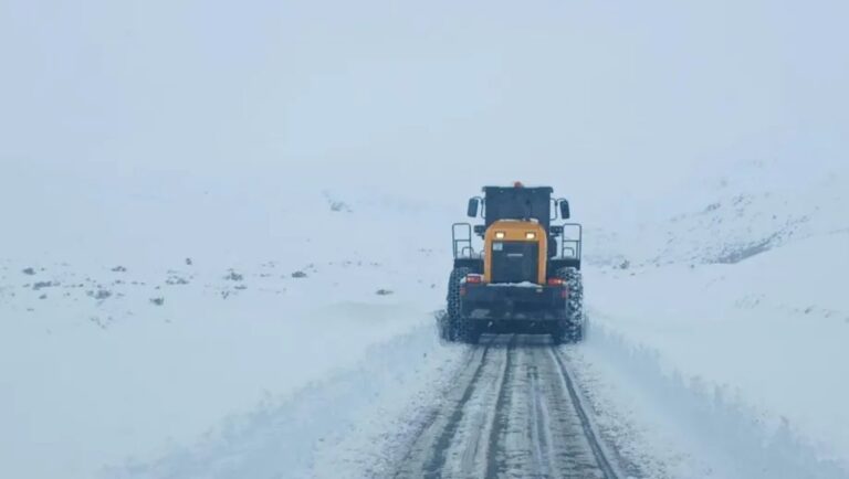 Paso internacional Pino Hachado cerrado por nieve
