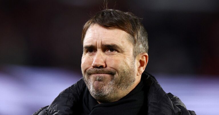 Eduardo Coudet durante un partido de River Plate