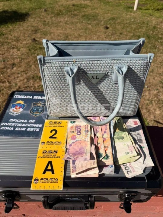 Vehículo interceptado por la policía en Neuquén durante un operativo antinarcóticos