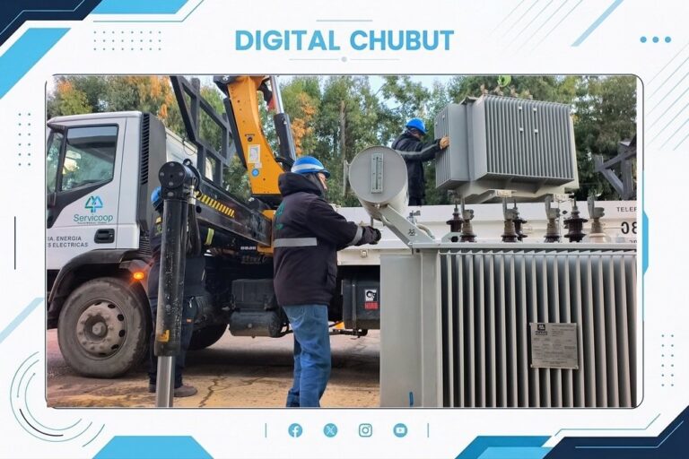 Corte de energía en Puerto Madryn por trabajos de Servicoop