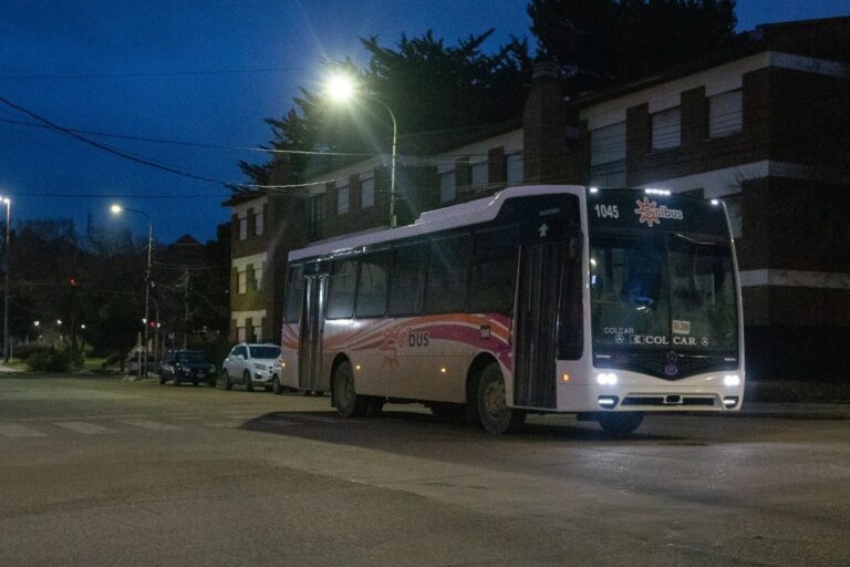 Colectivo de Solbus en Comodoro Rivadavia