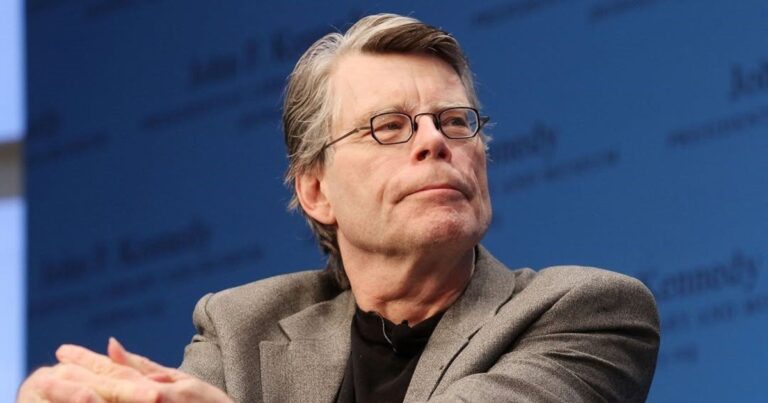 Stephen King en un evento literario