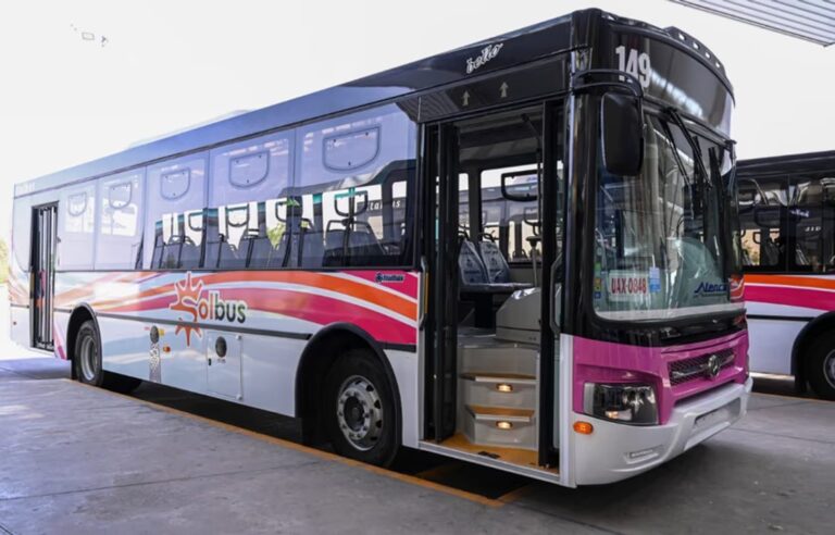 Colectivo urbano en Comodoro Rivadavia
