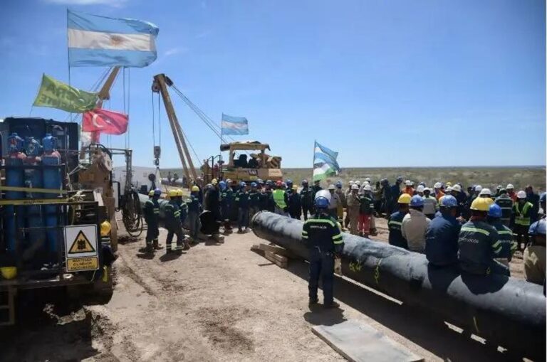 Oleoducto VMOS en Vaca Muerta