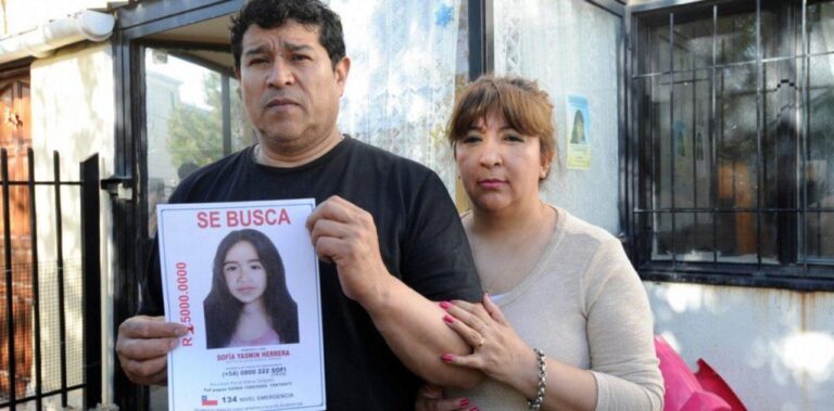 Sofía Herrera, la niña desaparecida en Tierra del Fuego en 2008