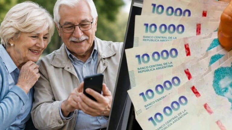 Personas adultas mayores realizan trámites en una oficina de ANSES
