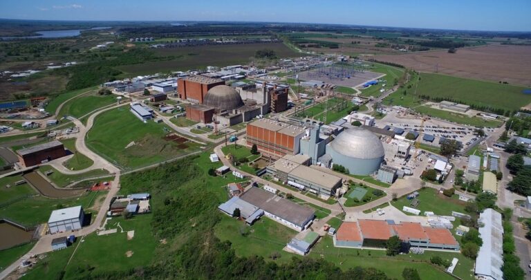 Central nuclear Atucha II operada por Nucleoeléctrica Argentina