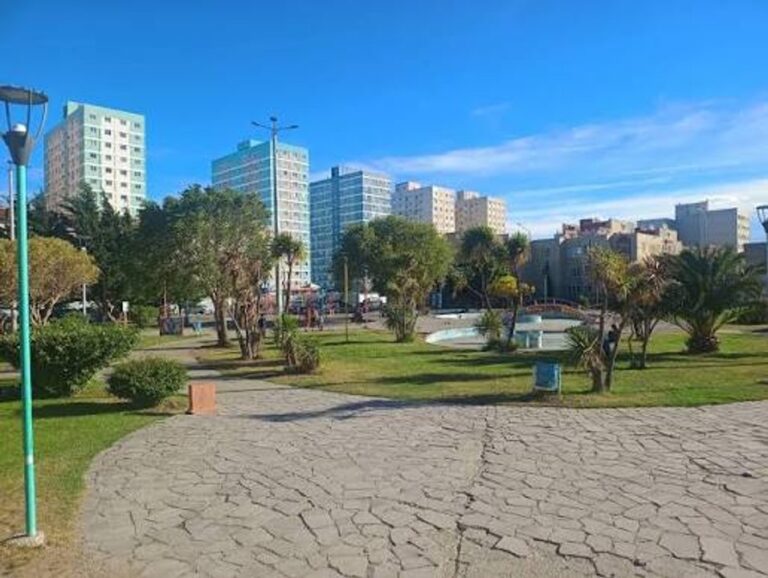 Ventana de edificio en Comodoro Rivadavia
