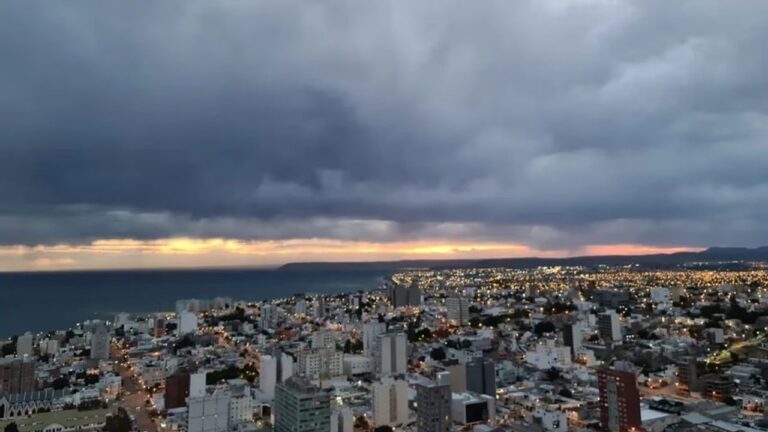 Comodoro Rivadavia amaneció con bajas temperaturas y cielo nublado