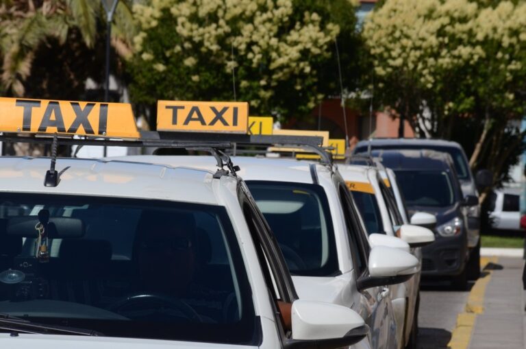 Taxi en la ciudad de Comodoro Rivadavia
