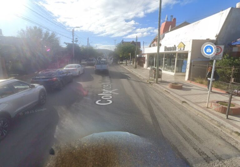 Parada de colectivos en Comodoro Rivadavia