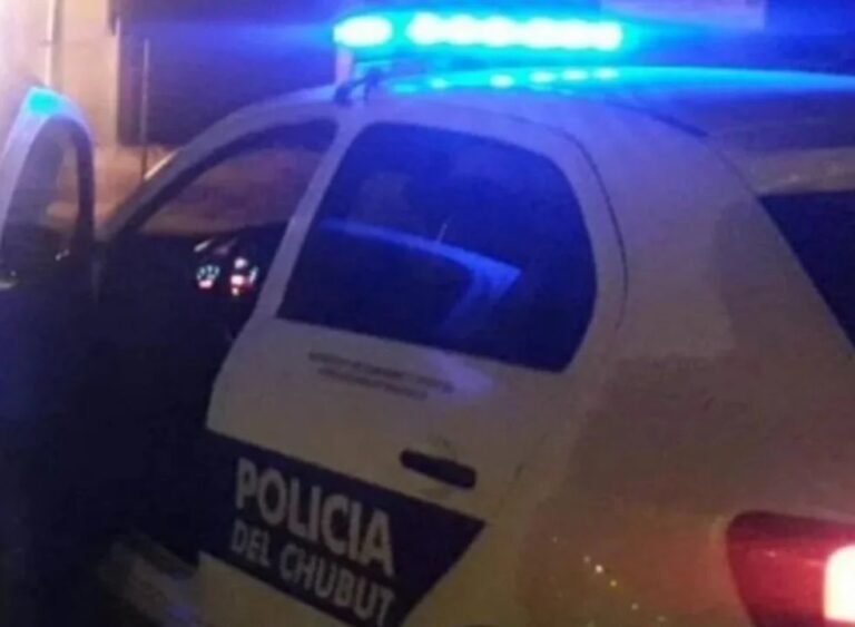 Procedimiento policial en Chubut