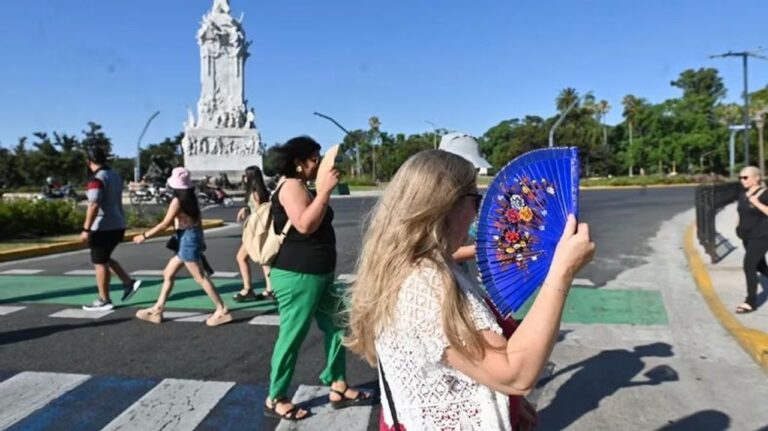 Mapa de anomalías de temperatura superficial del océano Pacífico ecuatorial