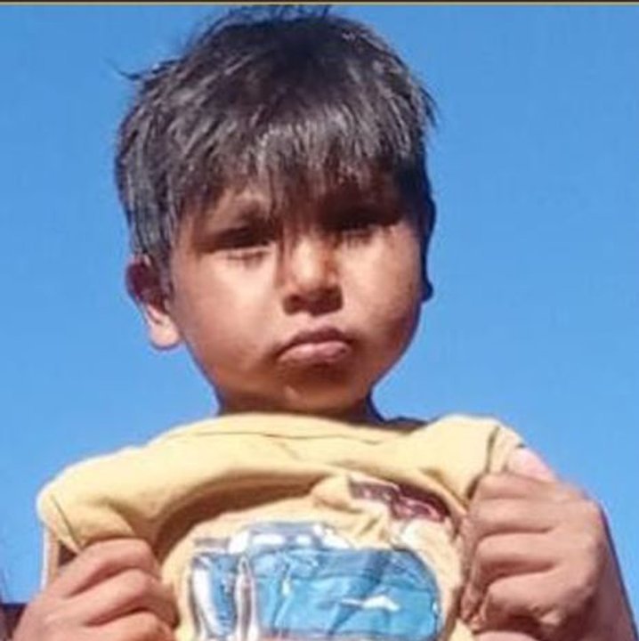 Imagen actualizada de Lian Flores, niño desaparecido en Ballesteros Sud, Córdoba