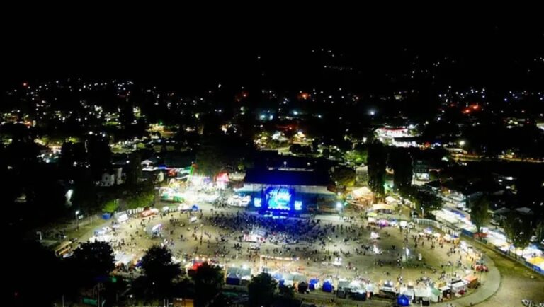 Cartel de la Fiesta Nacional del Lúpulo en El Bolsón
